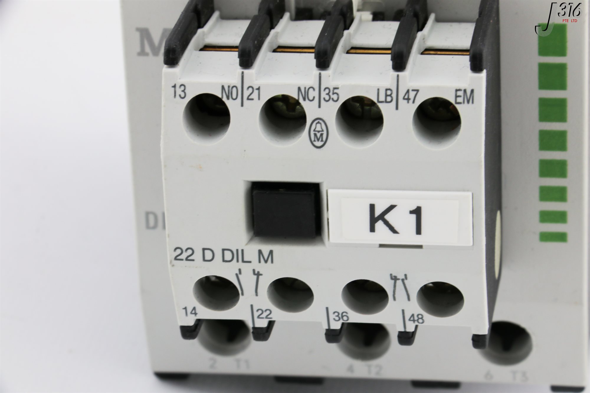 【machi】 29166 MOELLER CONTACTOR W/ AUXILIARY 22DDILM DIL2M | eBay